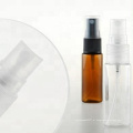 frasco cosmético plástico vazio do pulverizador da cor do âmbar 50ml
